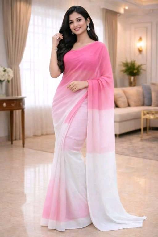 Rongdhonu Georgette sharee